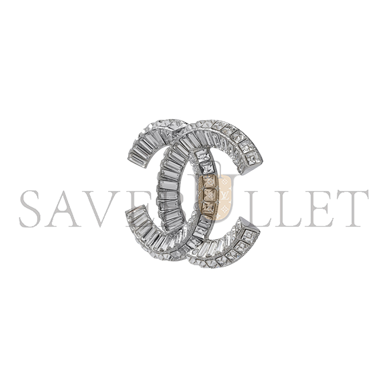 CHANEL CC LOGO BROOCH A63085